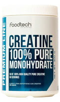 Creatina Monohidratada Pura Foodtech 300g Sin Sabor